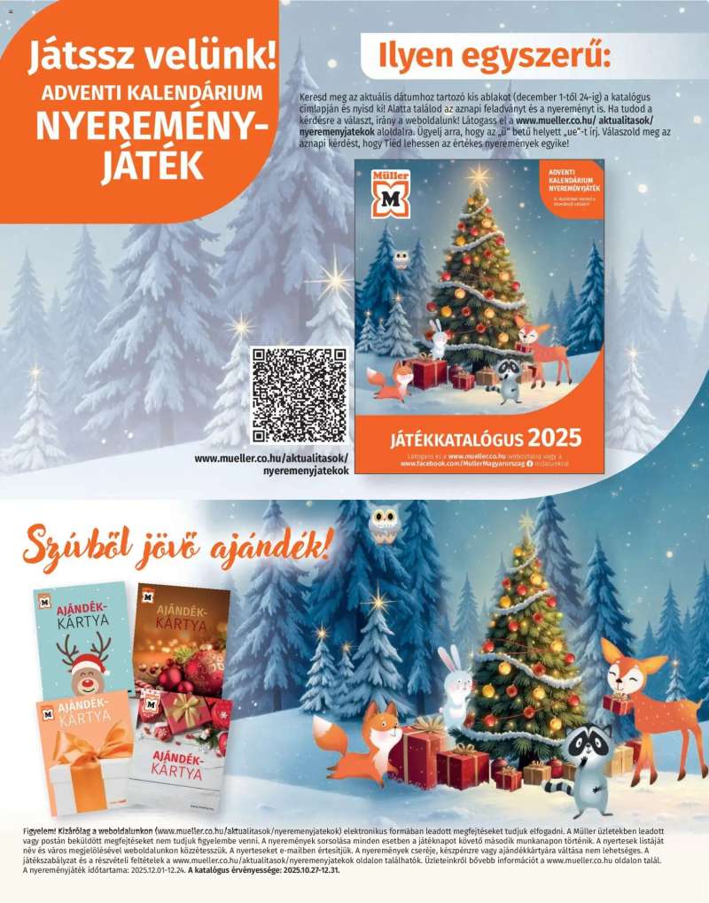 Müller Játékkatalógus 2025 2 oldal