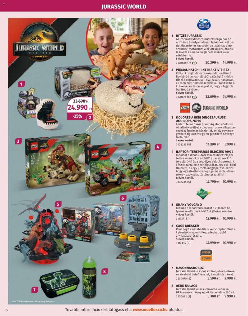 Müller Játékkatalógus 2025 24 oldal