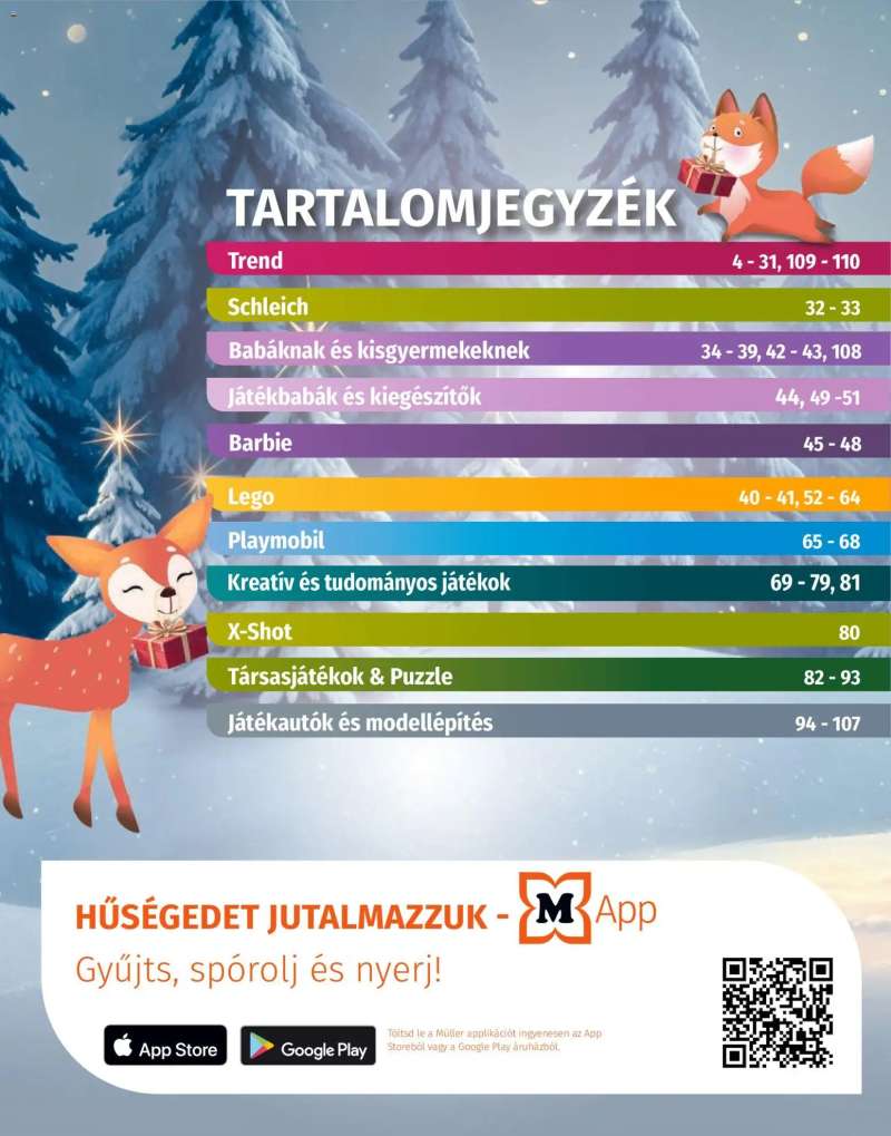 Müller Játékkatalógus 2025 3 oldal