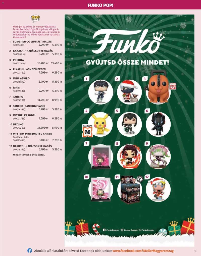 Müller Játékkatalógus 2025 31 oldal