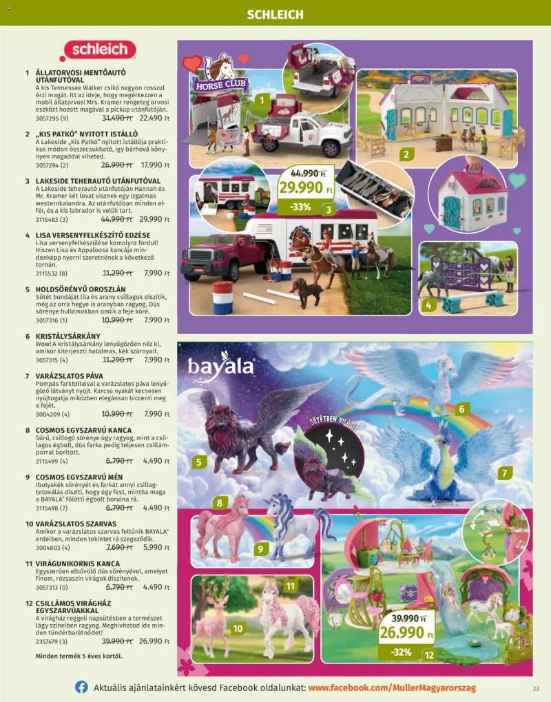 Müller Játékkatalógus 2025 33 oldal