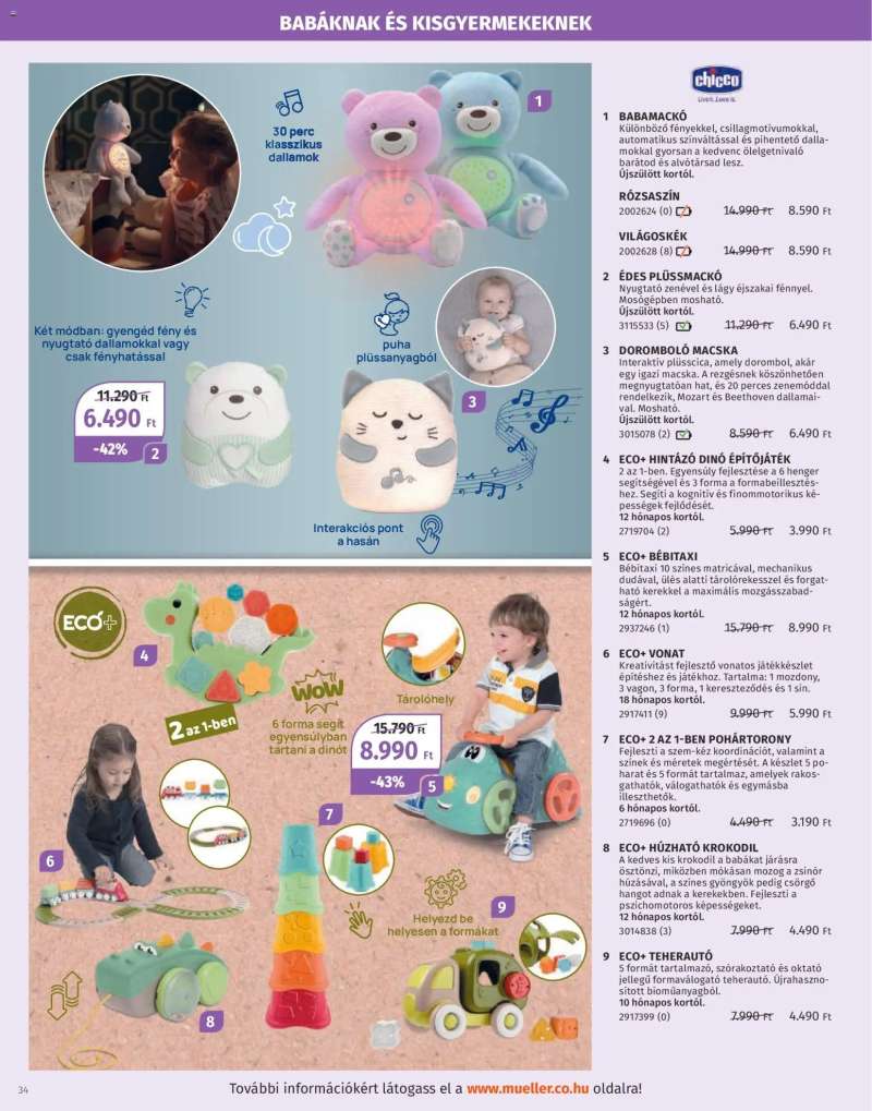 Müller Játékkatalógus 2025 34 oldal