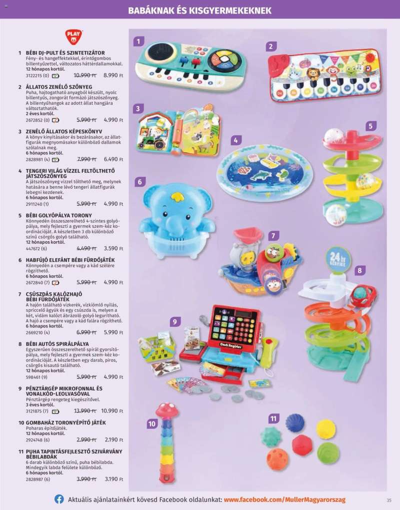 Müller Játékkatalógus 2025 35 oldal