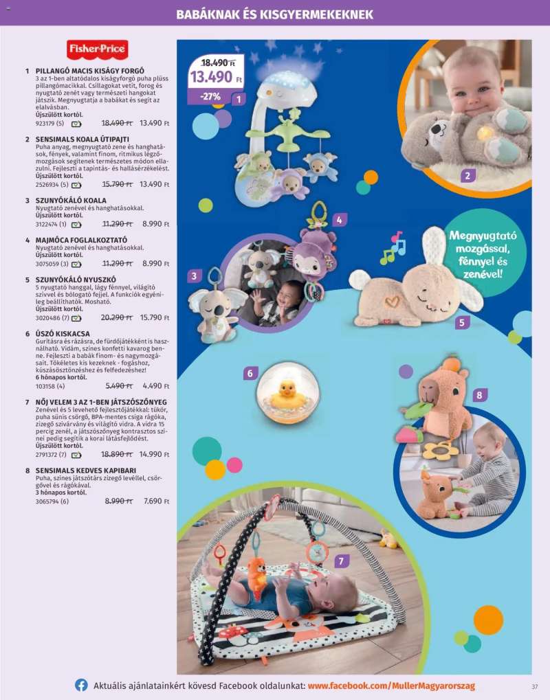 Müller Játékkatalógus 2025 37 oldal