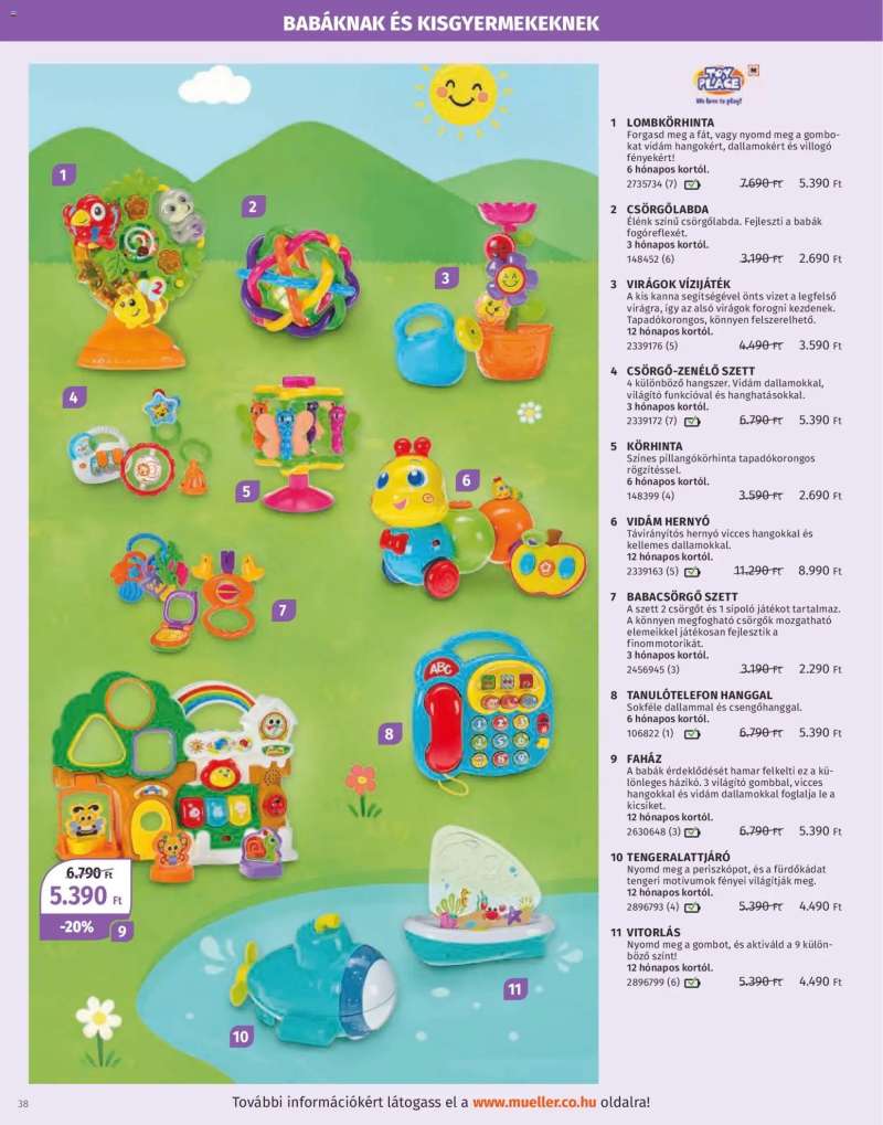 Müller Játékkatalógus 2025 38 oldal