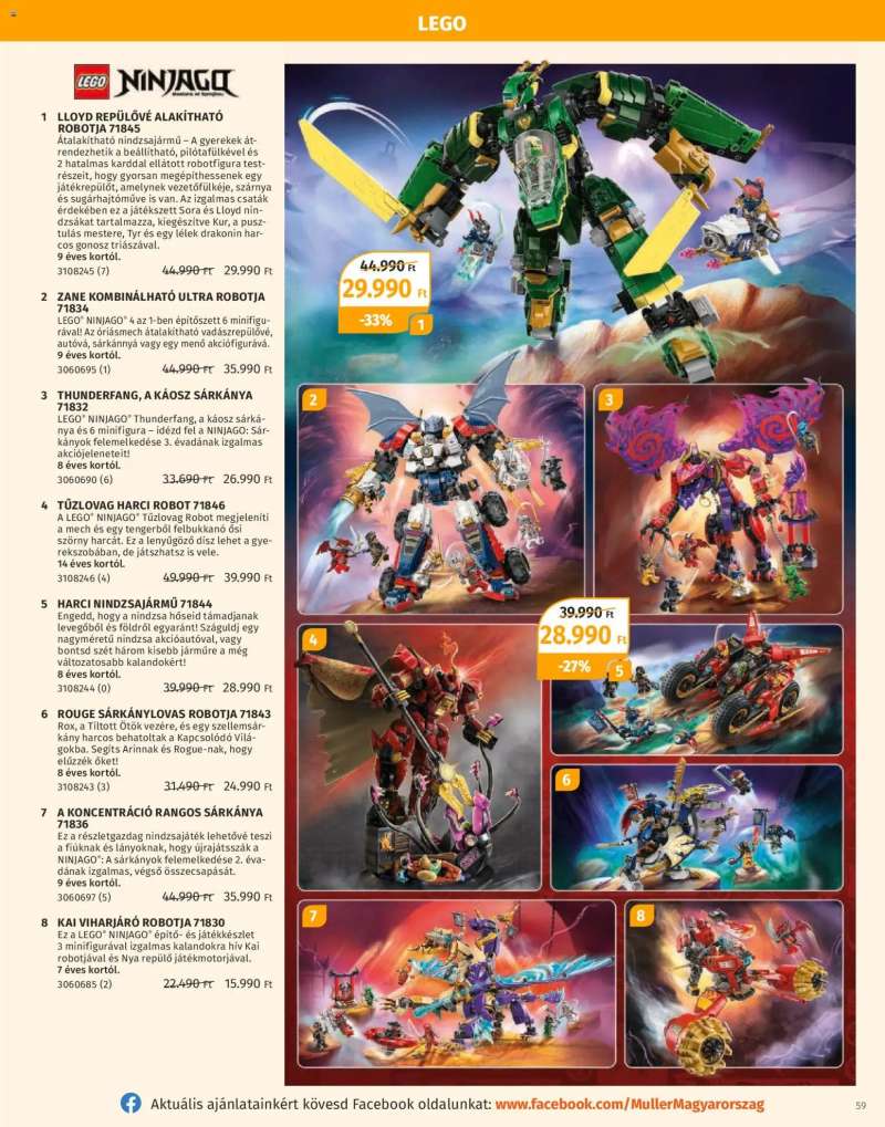 Müller Játékkatalógus 2025 59 oldal