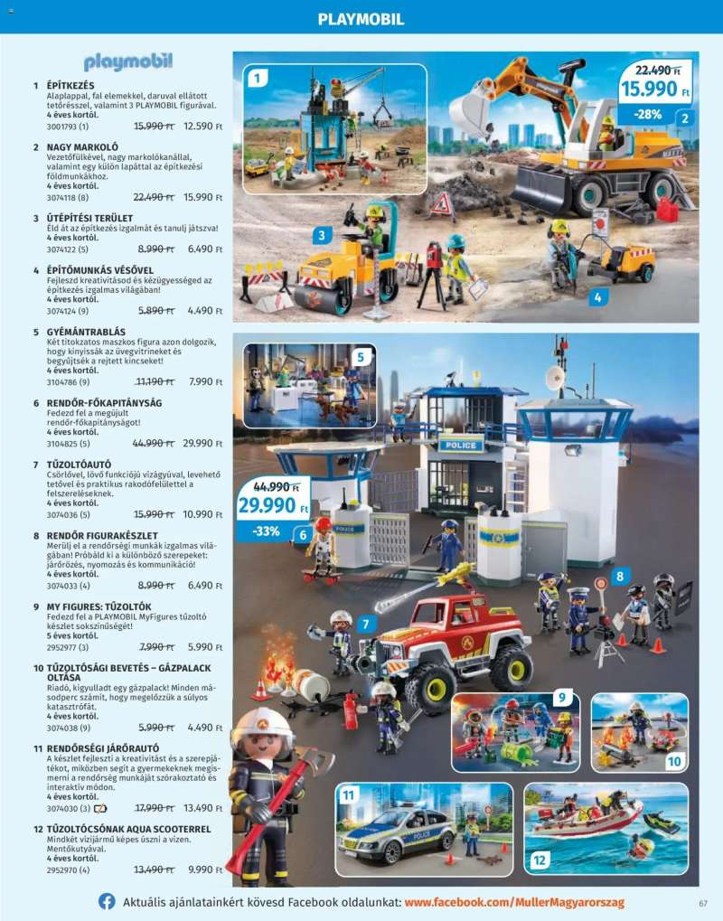 Müller Játékkatalógus 2025 67 oldal