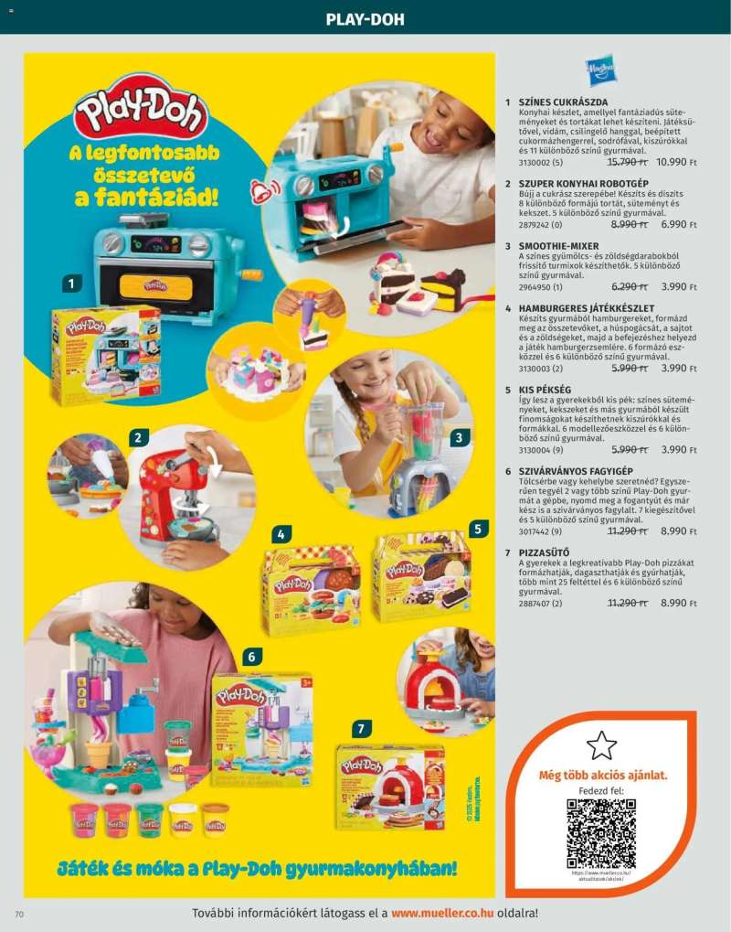 Müller Játékkatalógus 2025 70 oldal