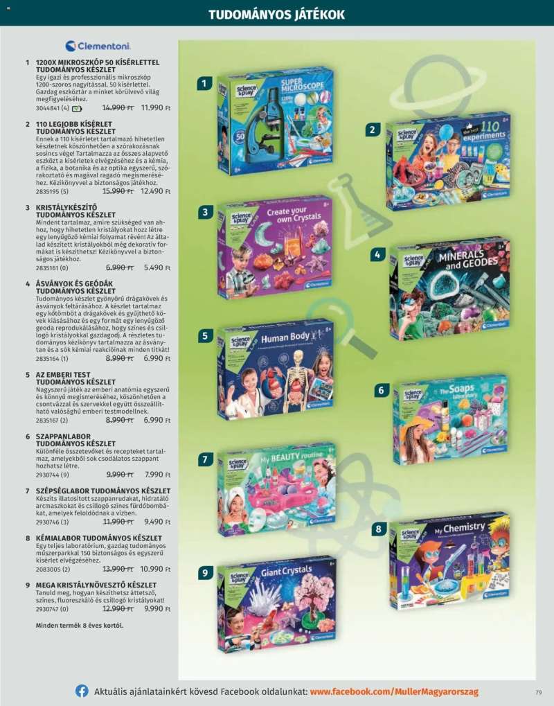 Müller Játékkatalógus 2025 79 oldal