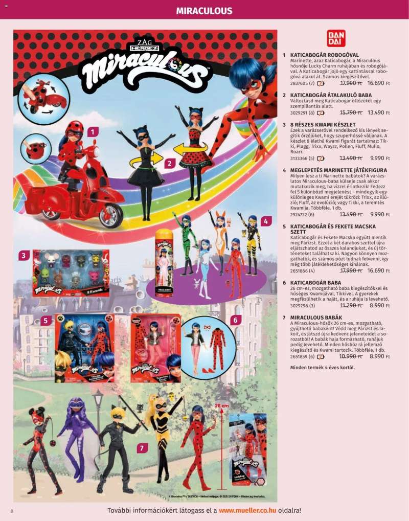 Müller Játékkatalógus 2025 8 oldal