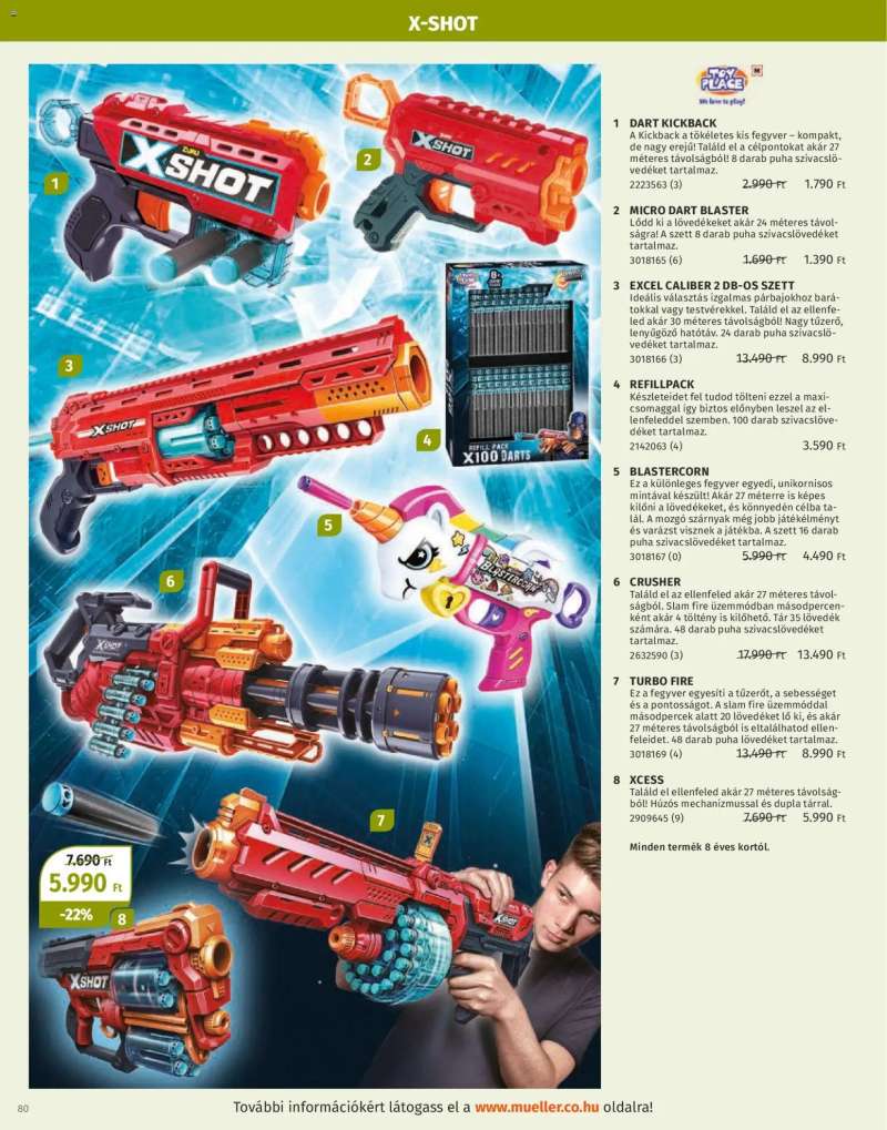 Müller Játékkatalógus 2025 80 oldal