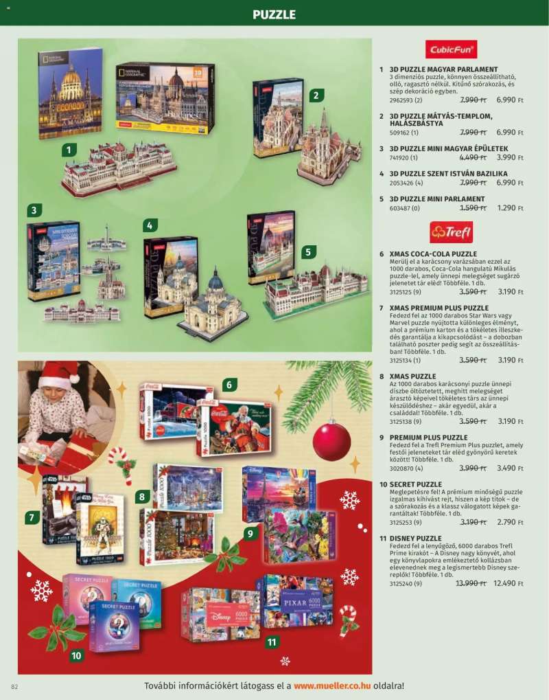 Müller Játékkatalógus 2025 82 oldal