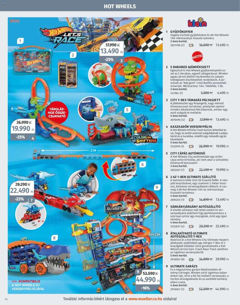 Müller Játékkatalógus 2025 94 oldal