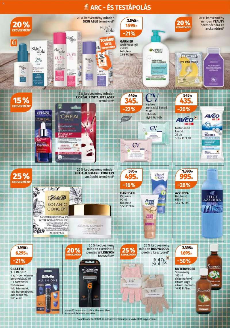 Müller Akciós újság Müller 4 oldal