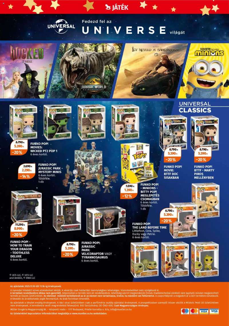 Müller Játékprospektus 12 oldal