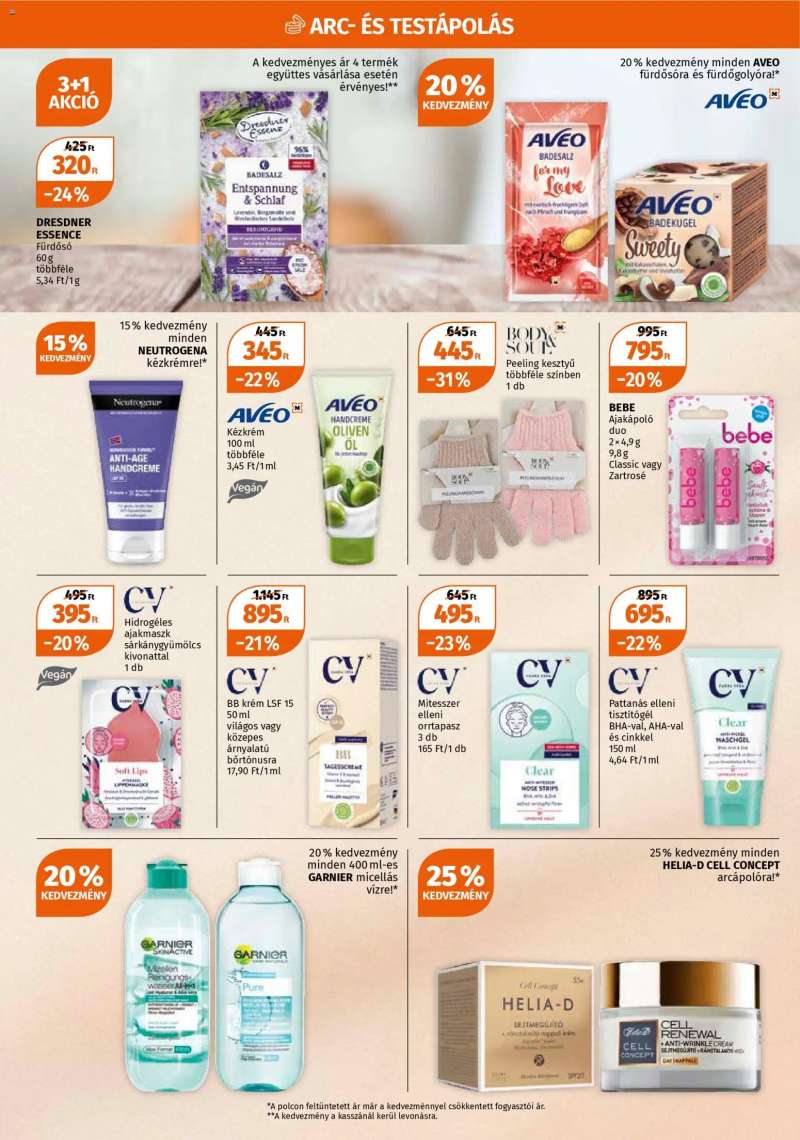 Müller Akciós újság Müller 4 oldal