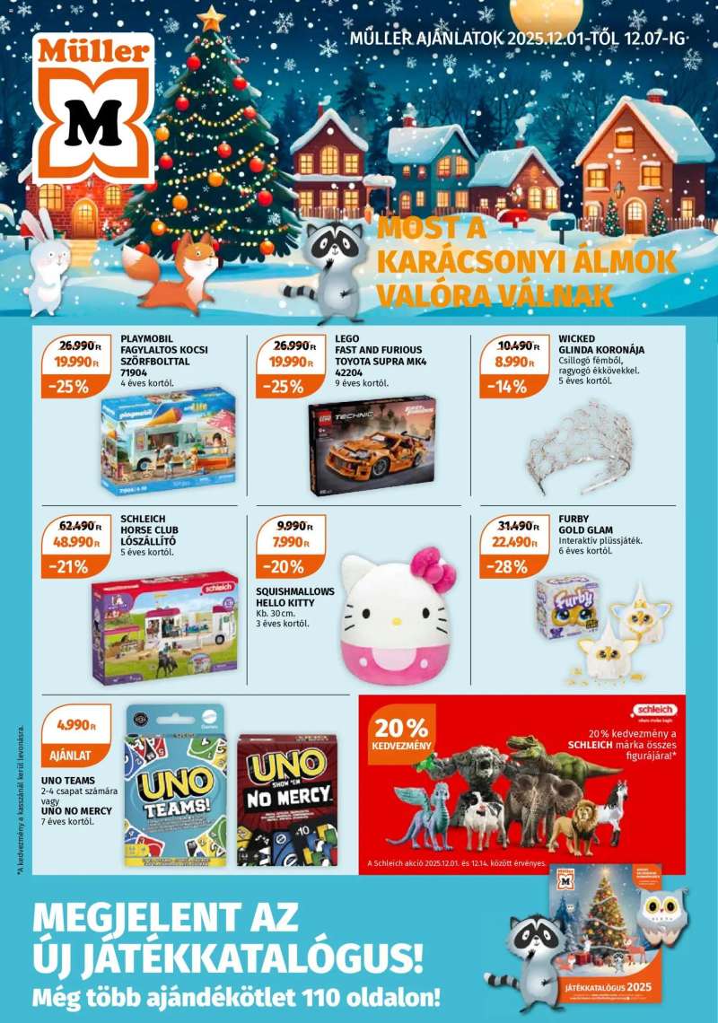 Müller Háztartásrészlegünk akciói 1 oldal