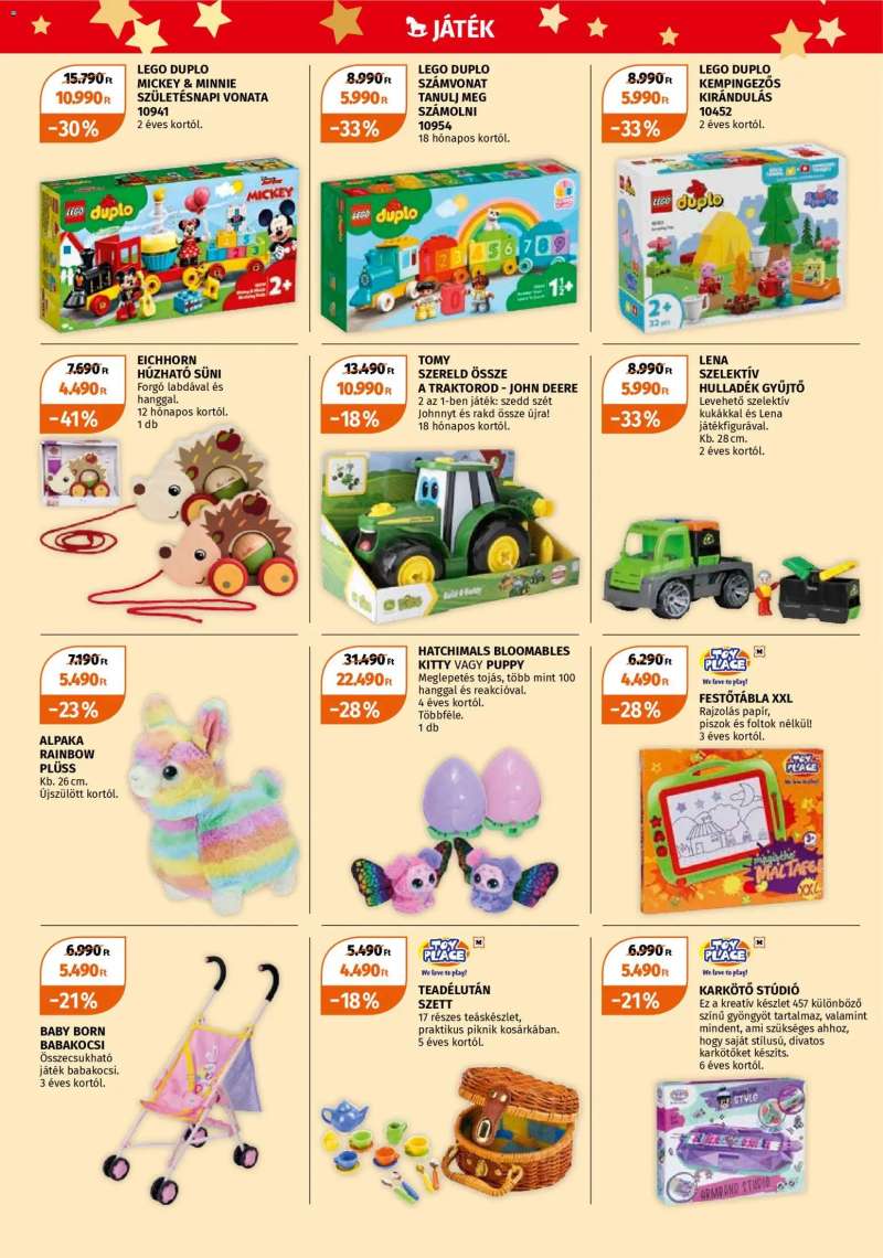 Müller Háztartásrészlegünk akciói 2 oldal