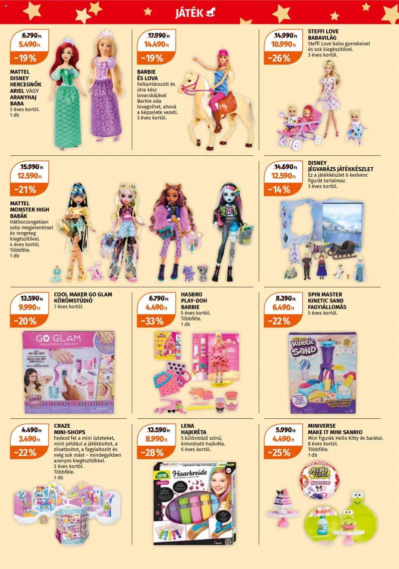 Müller Háztartásrészlegünk akciói 3 oldal