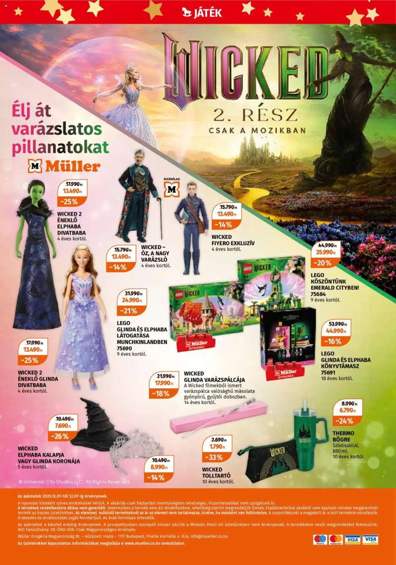 Müller Háztartásrészlegünk akciói 8 oldal