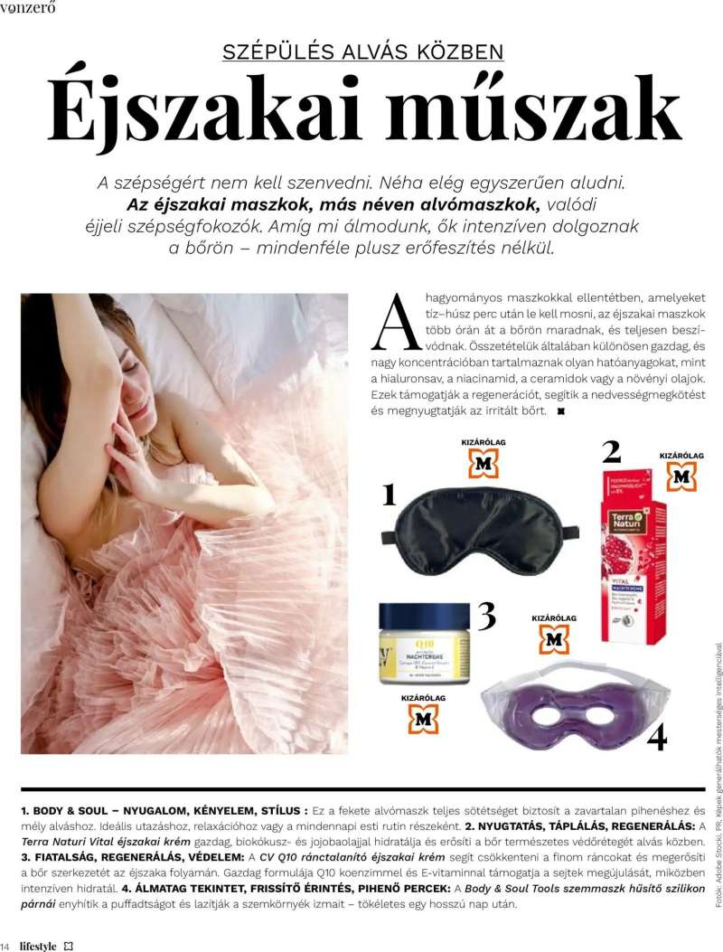 Müller Lifestyle magazin 14 oldal