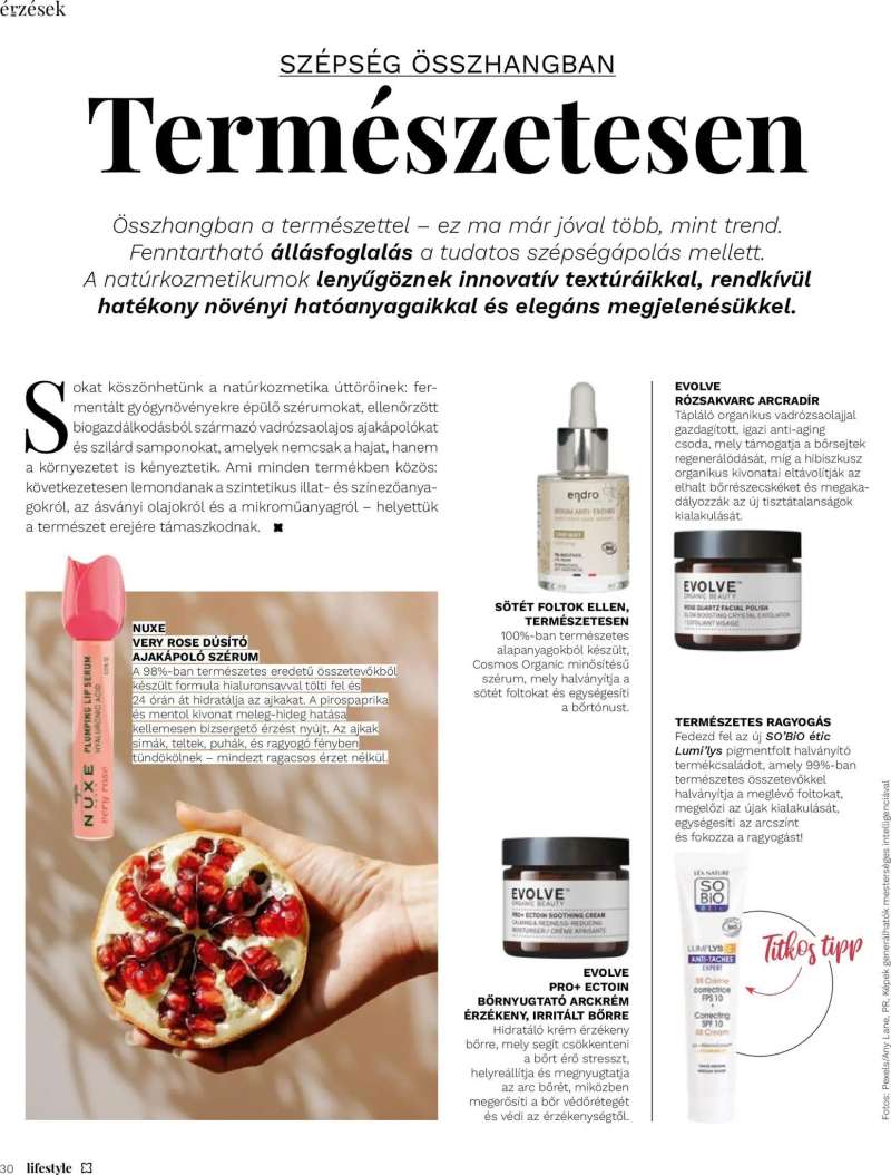 Müller Lifestyle magazin 30 oldal