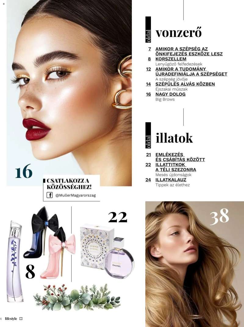Müller Lifestyle magazin 4 oldal