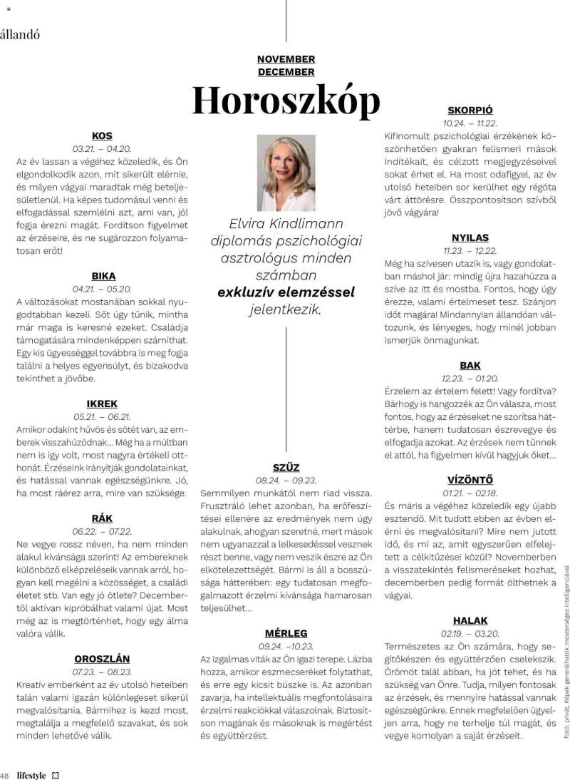 Müller Lifestyle magazin 48 oldal