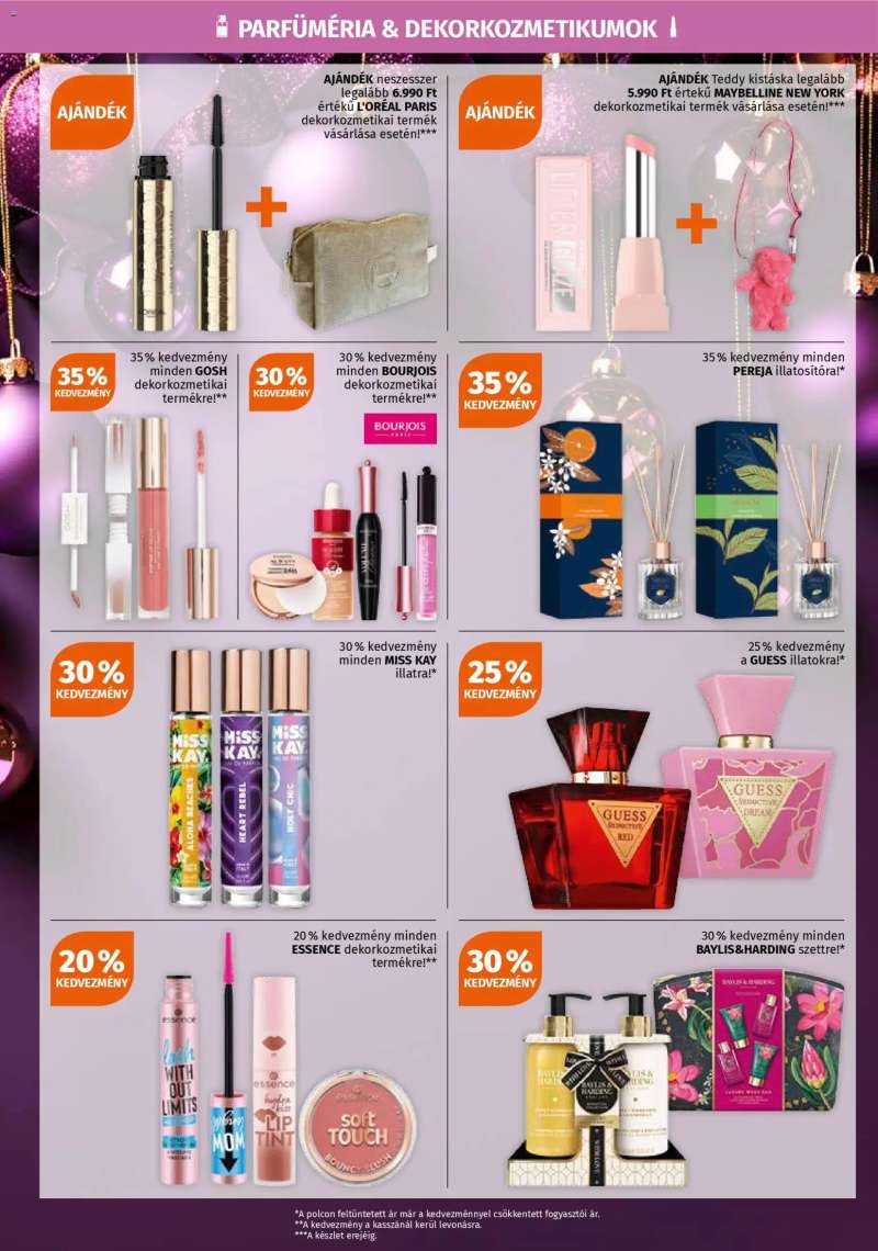 Müller Akciós újság Müller 2 oldal