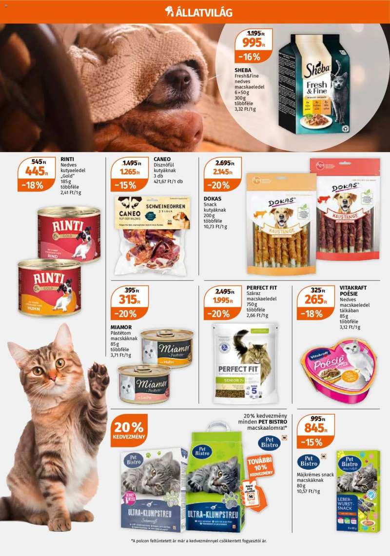 Müller Akciós újság Müller 8 oldal