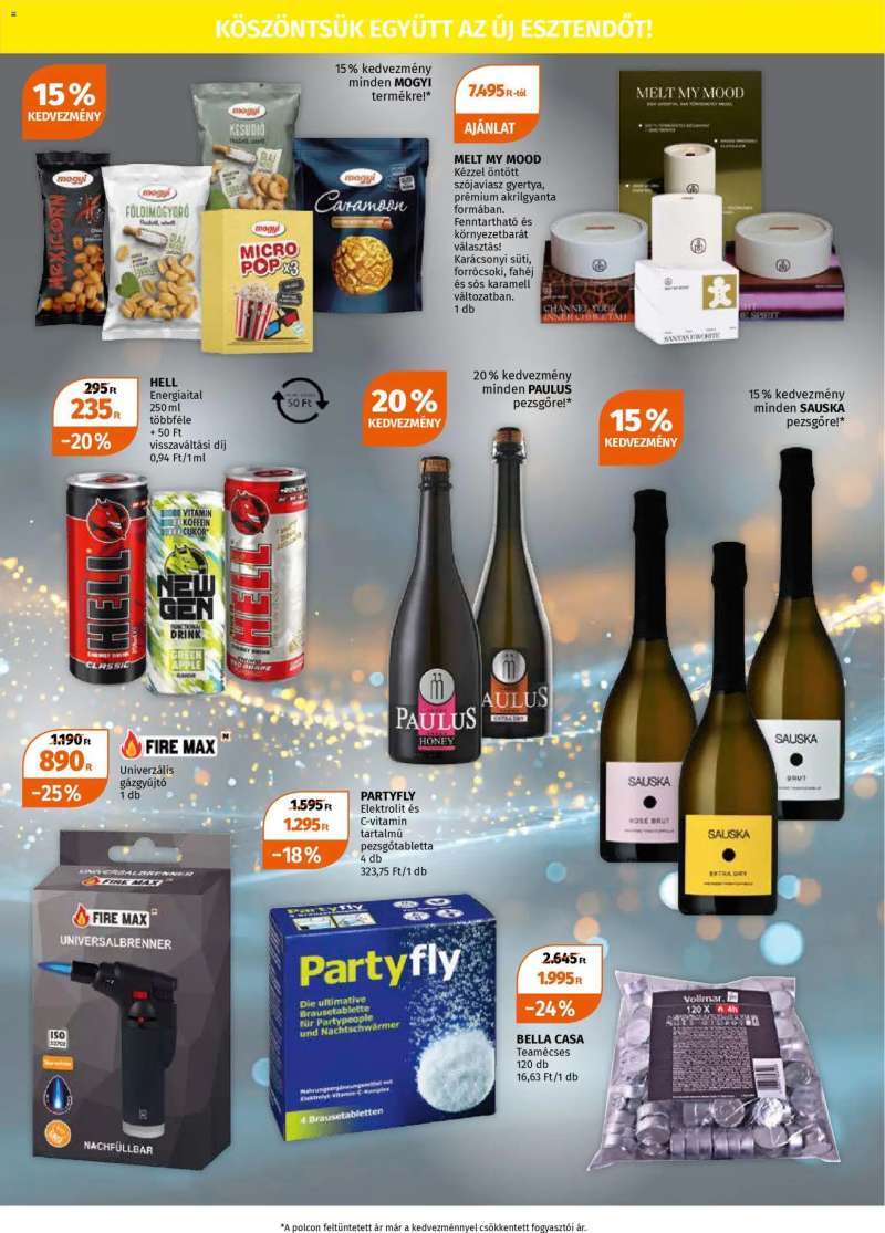 Müller Szilveszteri ajánlataink 1 oldal