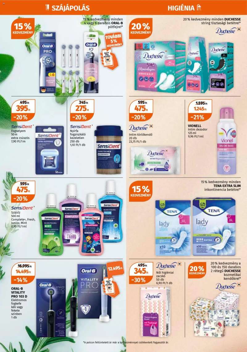 Müller Akciós újság Müller 6 oldal