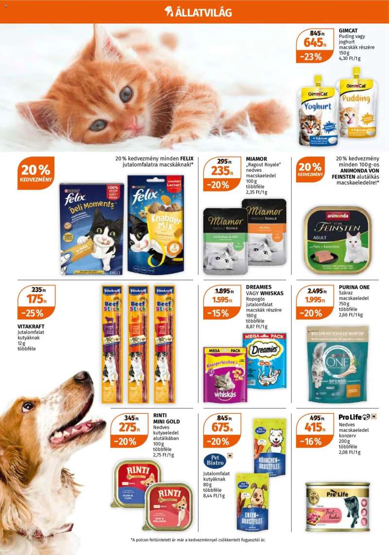 Müller Akciós újság Müller 8 oldal