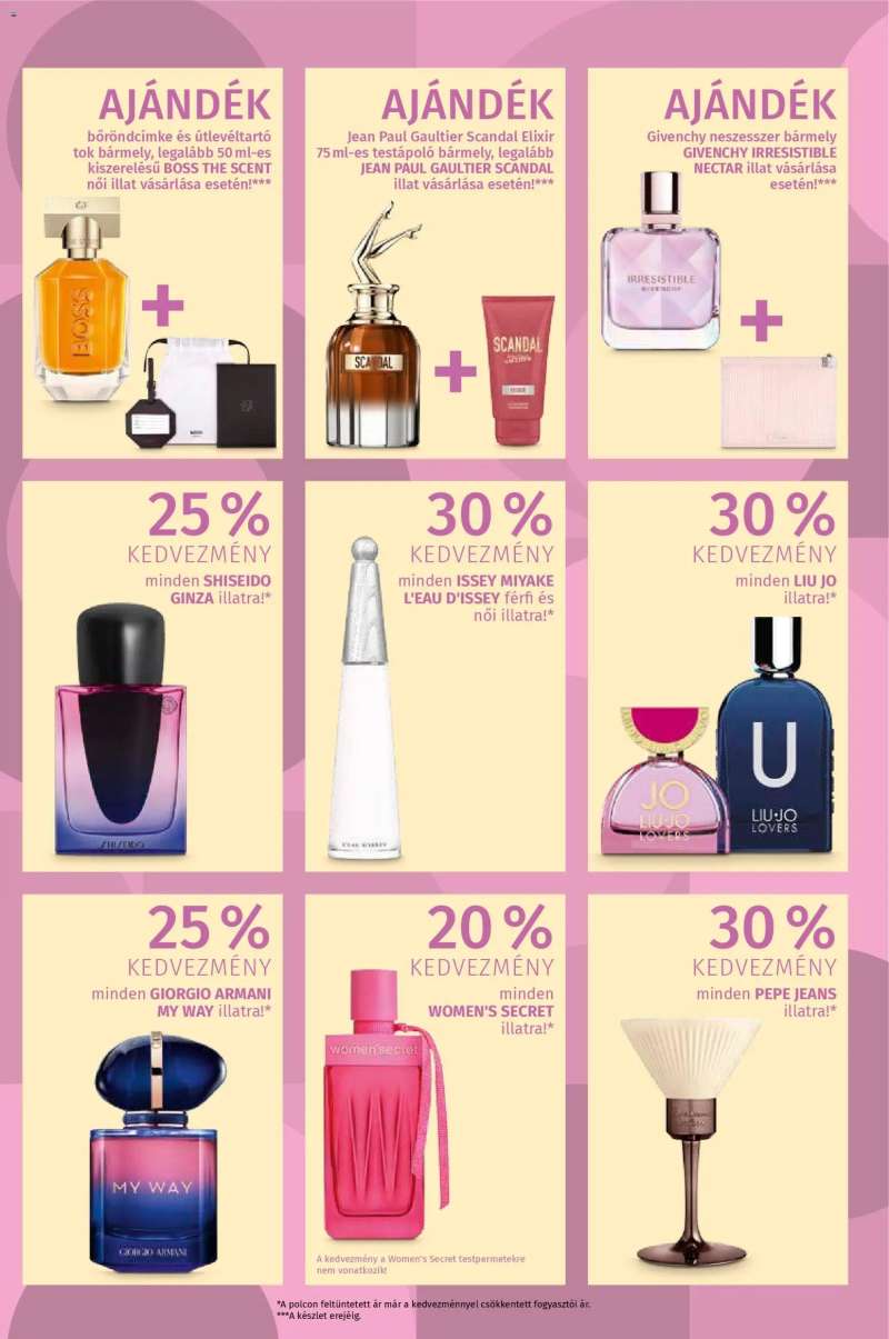 Müller A parfüméria világa 3 oldal