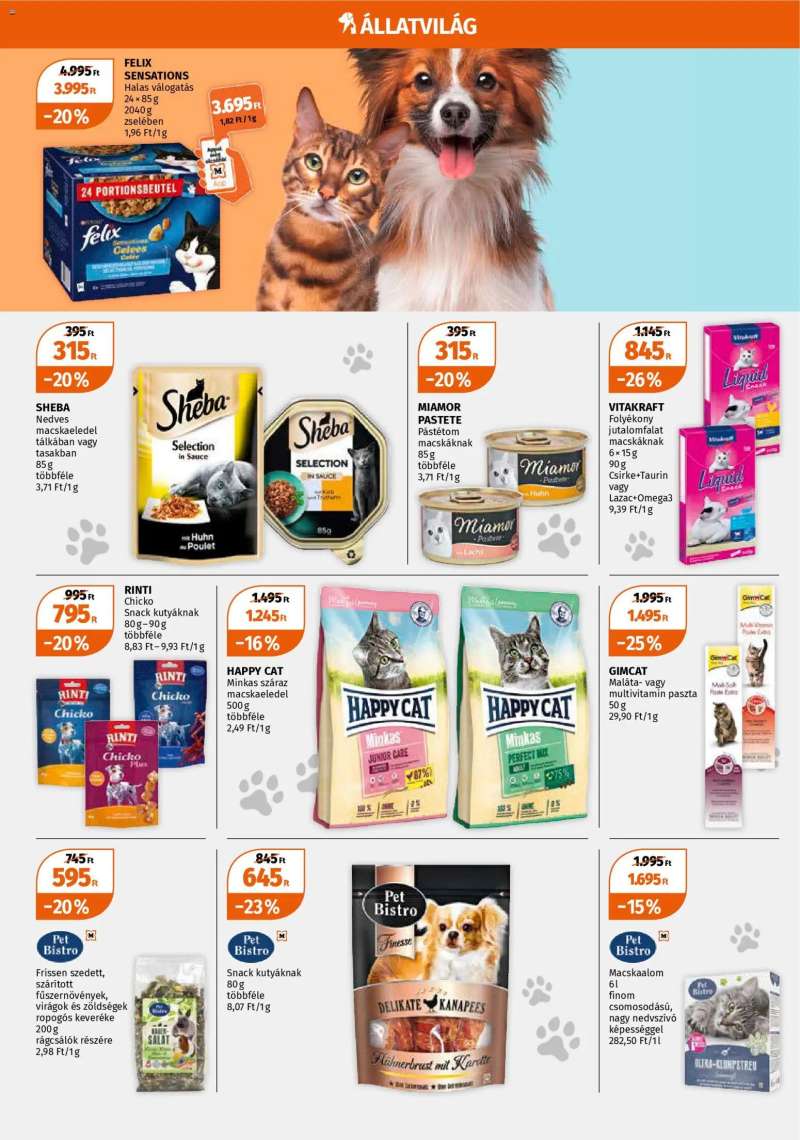 Müller Akciós újság Müller 8 oldal