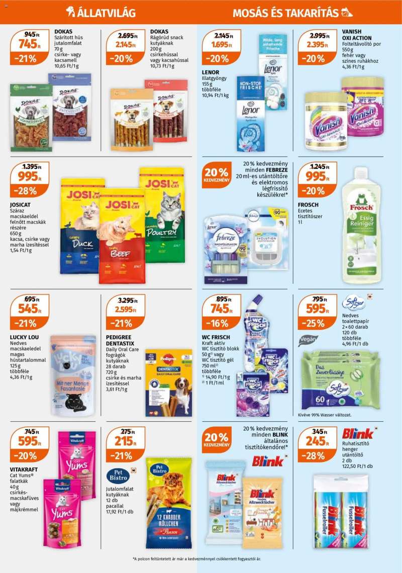 Müller Akciós újság Müller 9 oldal