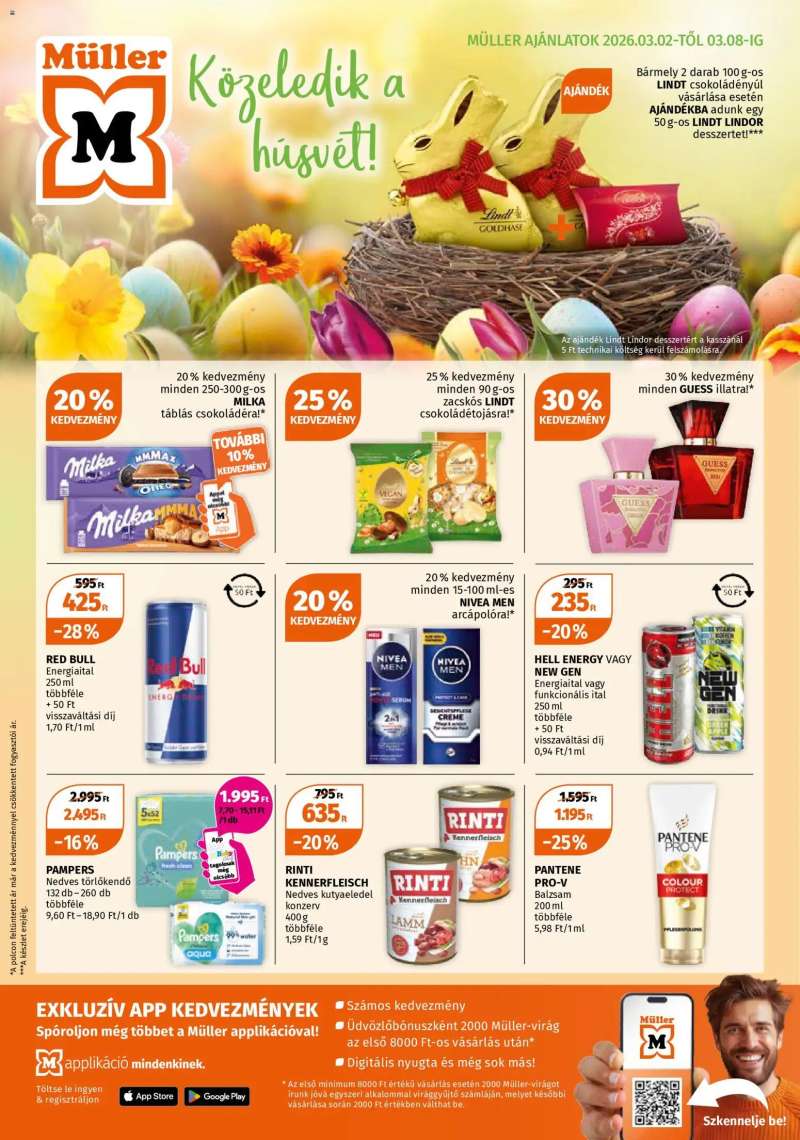 Müller Közeledik a húsvét! 1 oldal