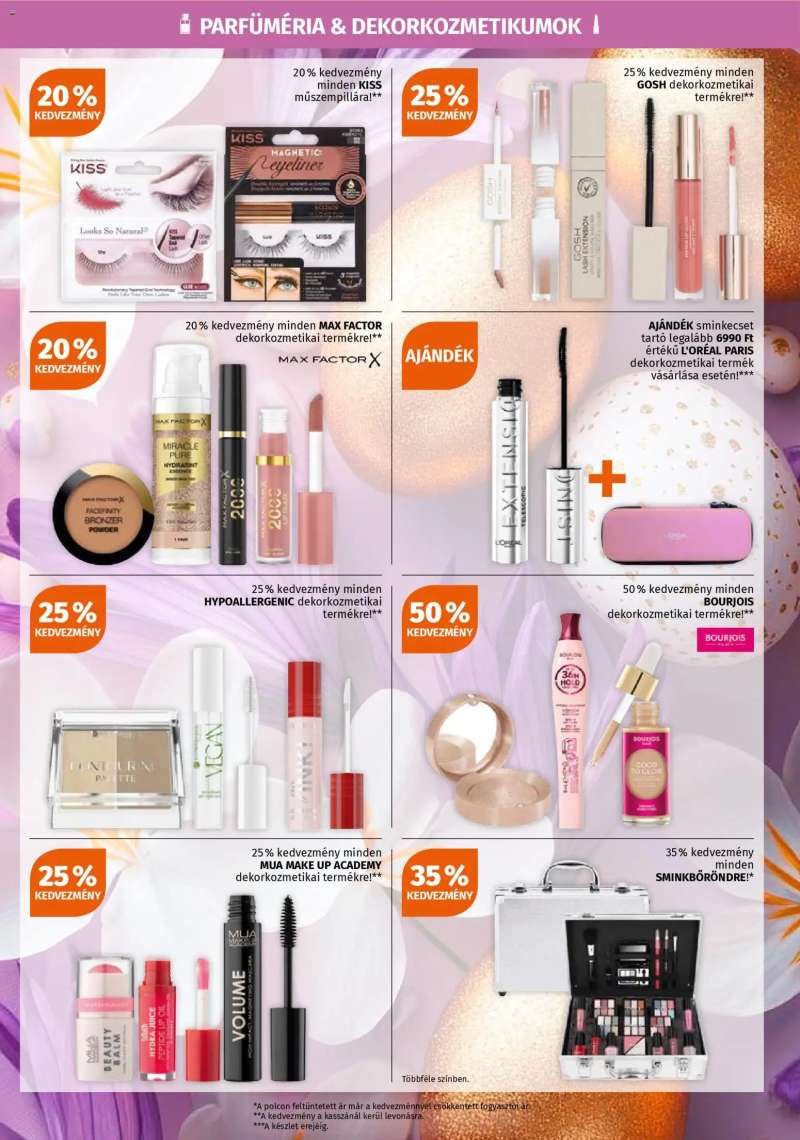 Müller Müller akciós újság 3 oldal