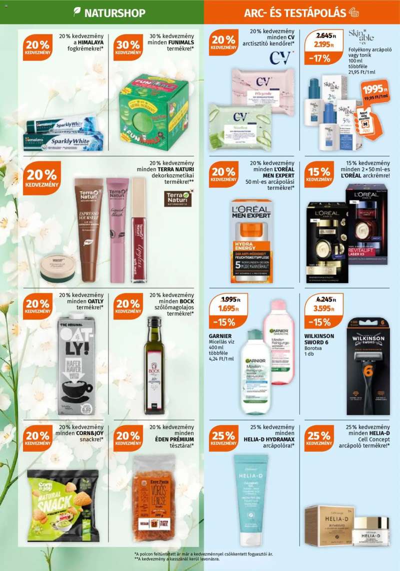 Müller Müller akciós újság 4 oldal