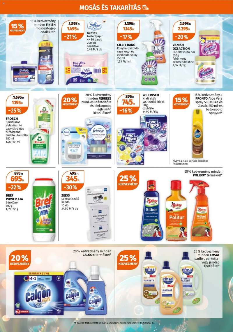 Müller Müller akciós újság 9 oldal