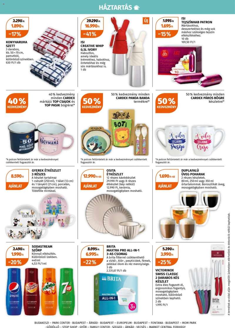Müller Müller Háztartás prospektus 2 oldal