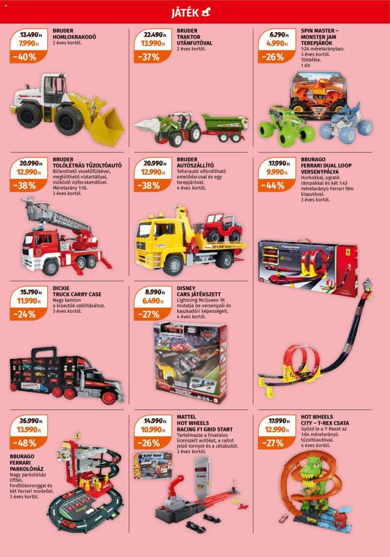 Müller Müller Játékprospektus 5 oldal