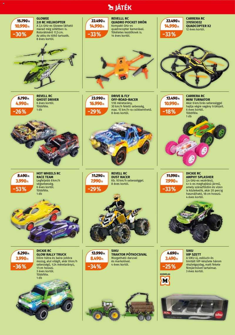 Müller Müller Játékprospektus 6 oldal