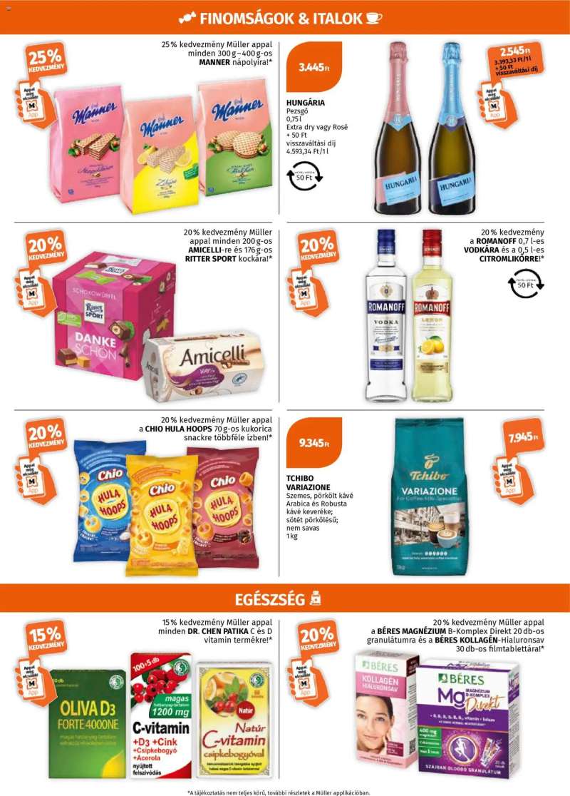 Müller Müller akciós újság 7 oldal