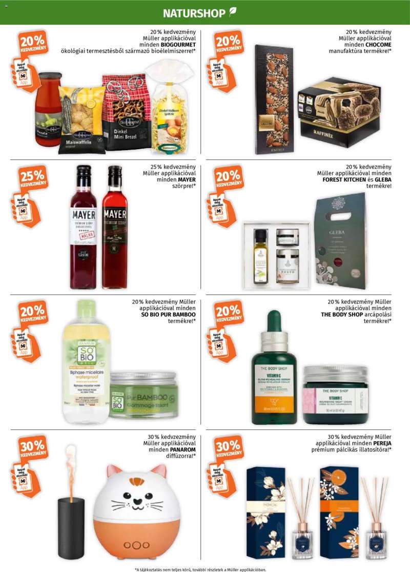 Müller Müller akciós újság 3 oldal