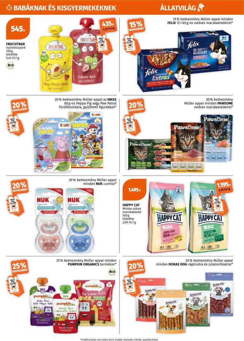 Müller Müller akciós újság 5 oldal