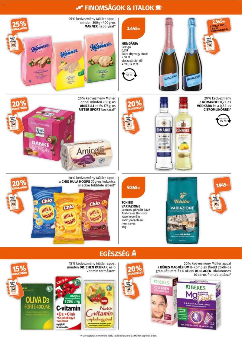 Müller Müller akciós újság 7 oldal