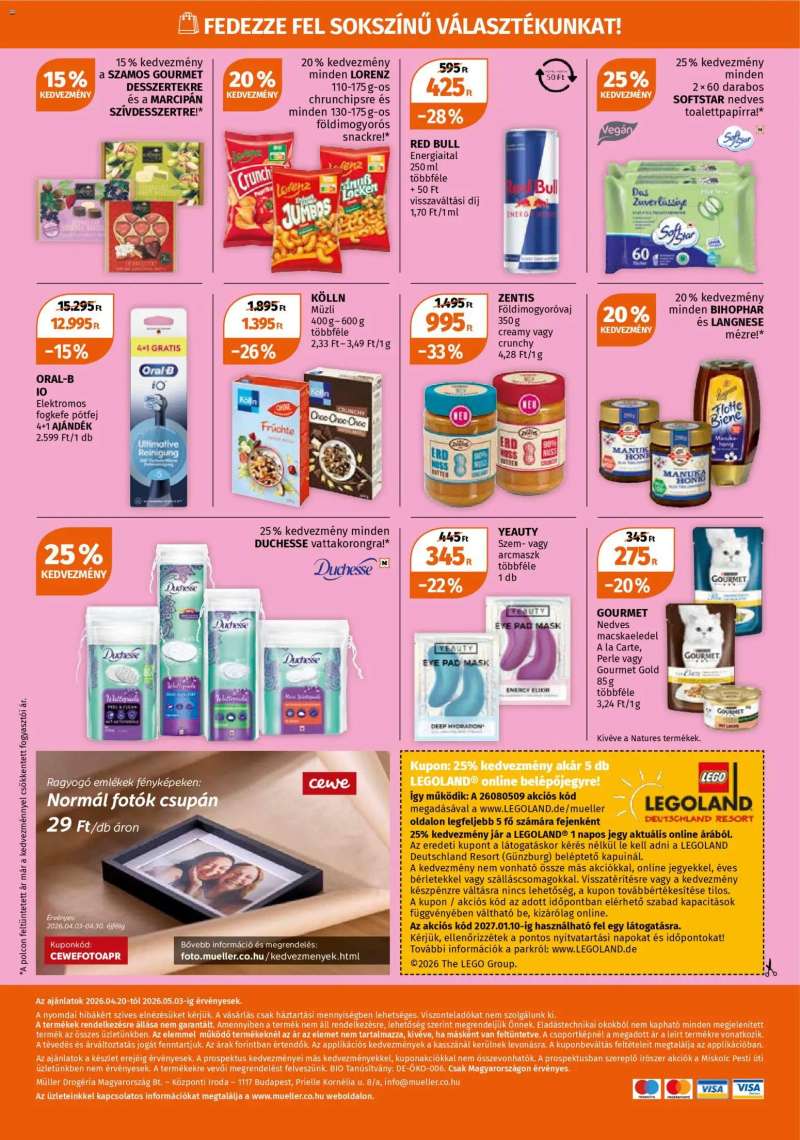 Müller Müller akciós újság 12 oldal