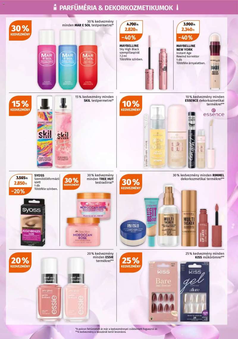 Müller Müller akciós újság 3 oldal