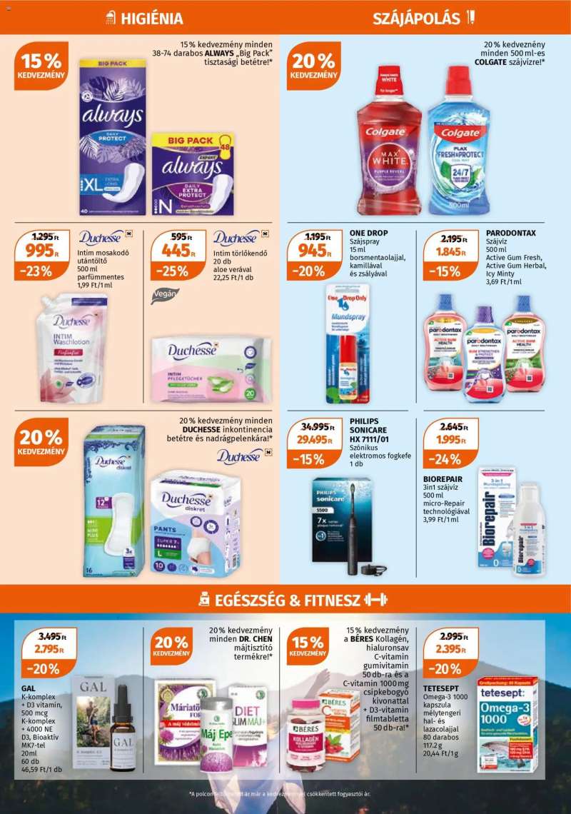 Müller Müller akciós újság 7 oldal